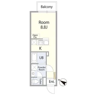 tj residence KIYOSE【2階】の間取り