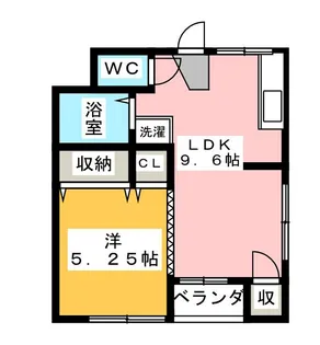 ユニバース・7【3階】の間取り