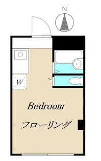 芦花公園ハイツ【3階】の間取り
