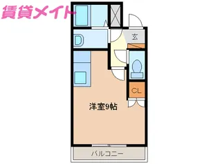 ハウスゆき【1階】の間取り