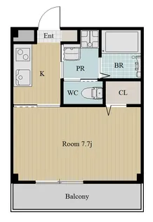 ピース・ルーチェ【2階】の間取り