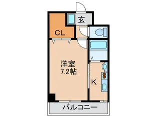 ラフォンテ十三【5階】の間取り