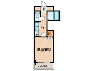 フローレスチェリー【1階】の間取り