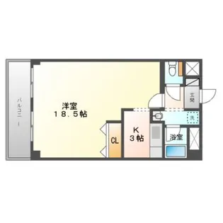 徳高ビル【3階】の間取り