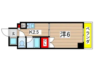 稲田第二ビル【2階】の間取り