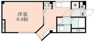 鳥井ハイツ【1階】の間取り