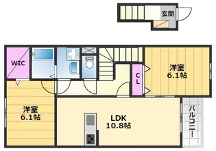 ティラミス河原の間取り
