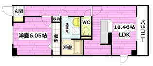 グランツ大町【3階】の間取り