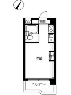 スカイコート明大前第2【3階】の間取り