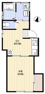 アパート・デュオ【2階】の間取り