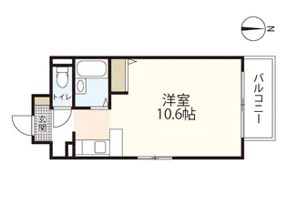 East Palace【5階】の間取り