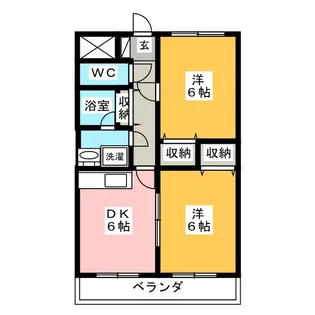 グラントレックII【3階】の間取り