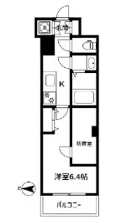 CASA南千住【4階】の間取り