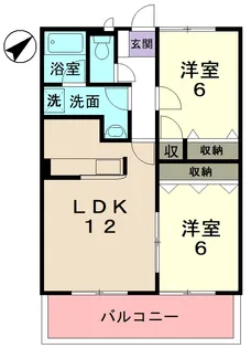 プレミール・TY【2階】の間取り