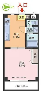 ジュネス光陽【3階】の間取り