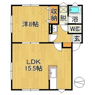 TYハウス【2階】の間取り