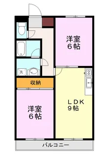 パピーズ光の森【3階】の間取り