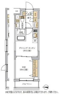 リビオメゾン湯島【3階】の間取り