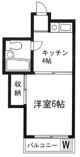ビーネサイネリア【3階】の間取り