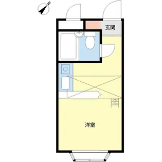 ベルピア八柱第1-3【2階】の間取り