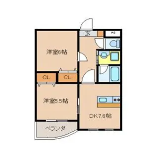 パピーガーデン【5階】の間取り