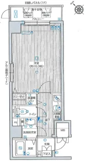 グランド・ガーラ横浜関内【4階】の間取り