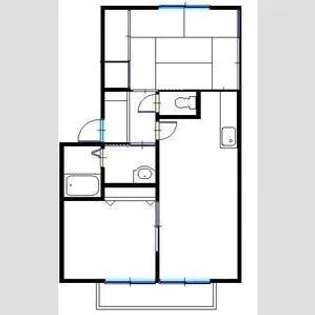 ル・セルドール(管理)【1階】の間取り