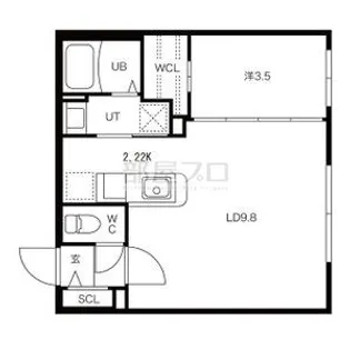 La Casa del Sole【4階】の間取り