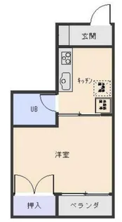 第7飯田柏コーポラス【3階】の間取り