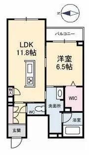 ボヌール櫻【2階】の間取り