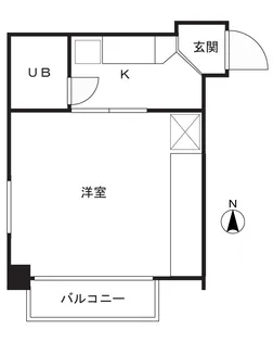 井上ビル橘【3階】の間取り