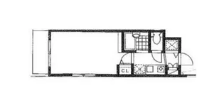 シャン ド フルール菊名【2階】の間取り