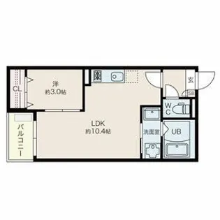 Jack yamaguchiI【1階】の間取り