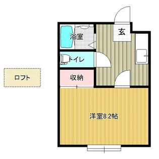 パステル13番館【1階】の間取り