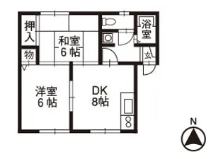 グリーンライフ240【1階】の間取り
