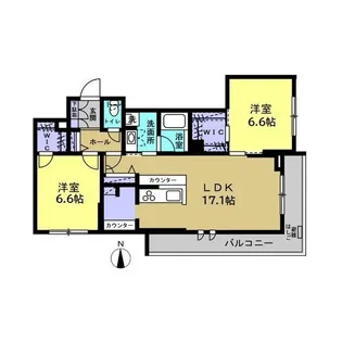 UMAYA【2階】の間取り