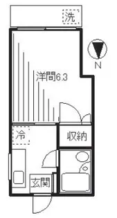 アミティII【2階】の間取り