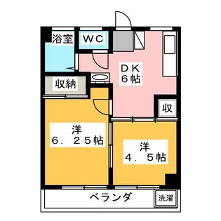 コーポタカギ【3階】の間取り