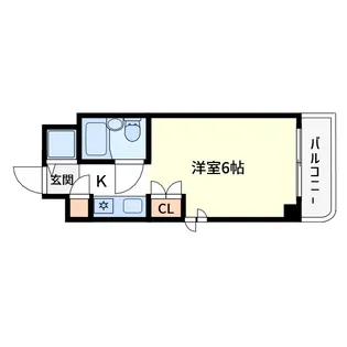 ライオンズステーションプラザ杉田【3階】の間取り