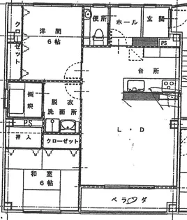 センタービル【3階】の間取り