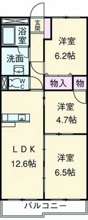 グランドゥール稲川【4階】の間取り