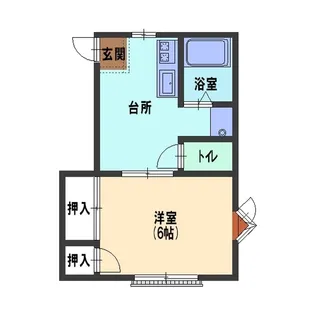コーポセラヴィ【2階】の間取り