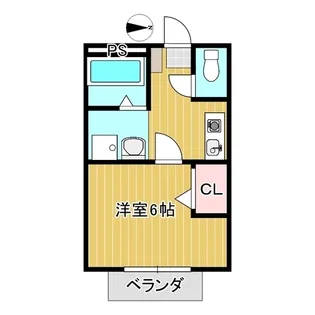 エスペレンサ長良台【1階】の間取り