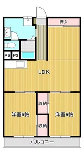 モダニスタ大正町【2階】の間取り