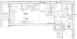 グランドコンシェルジュ用賀アジールコート【3階】の間取り