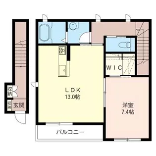 ShaMason Sawa【2階】の間取り