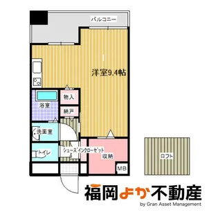 セントラルポート【6階】の間取り