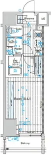 ブライズ方南町【3階】の間取り