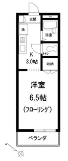 カーサビバーチェ【1階】の間取り