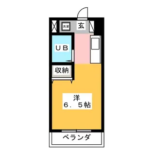 エステートモリヤ【2階】の間取り